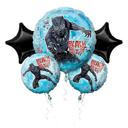 Black Panther Foil Balloon Bouquet