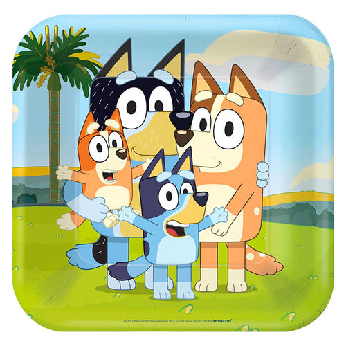 Bluey Lunch Plates