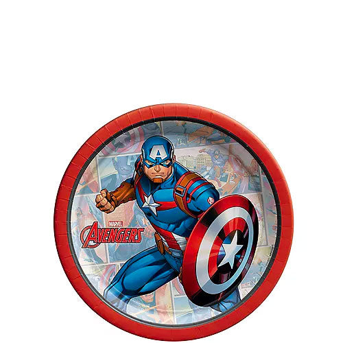 Avengers Captain America Beverage Plates