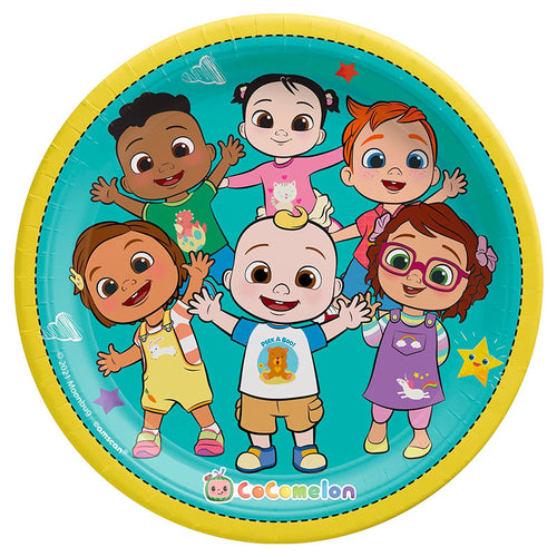 Cocomelon Dinner Plates Pack Of 8