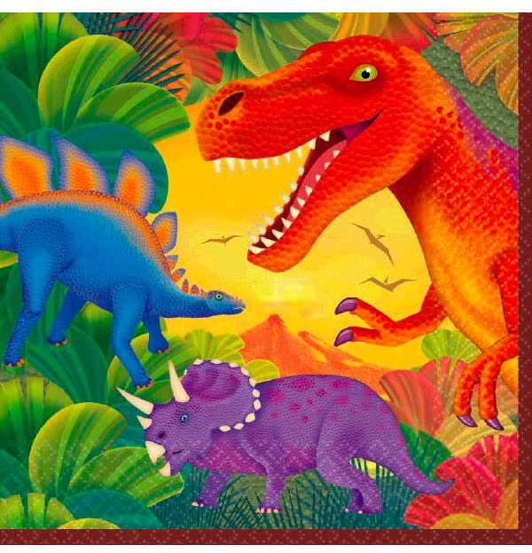 Dinosaurs Lunch Napkins