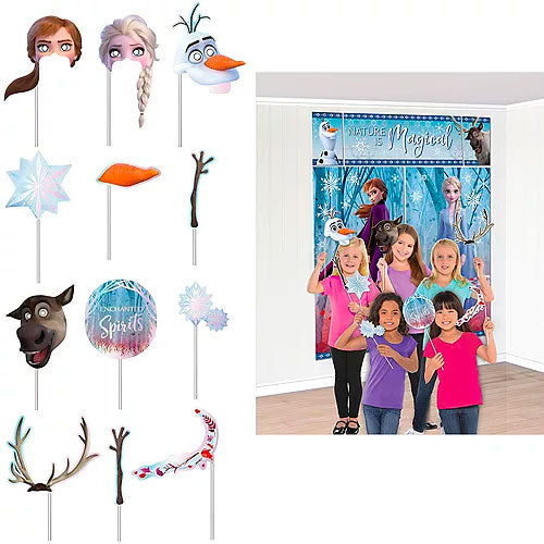 Frozen Scene Setter With Photo Props
