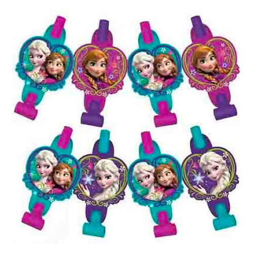 Frozen Birthday Party Blowouts Pack Of 8