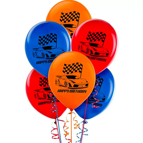 Hot Wheels Latex Balloons