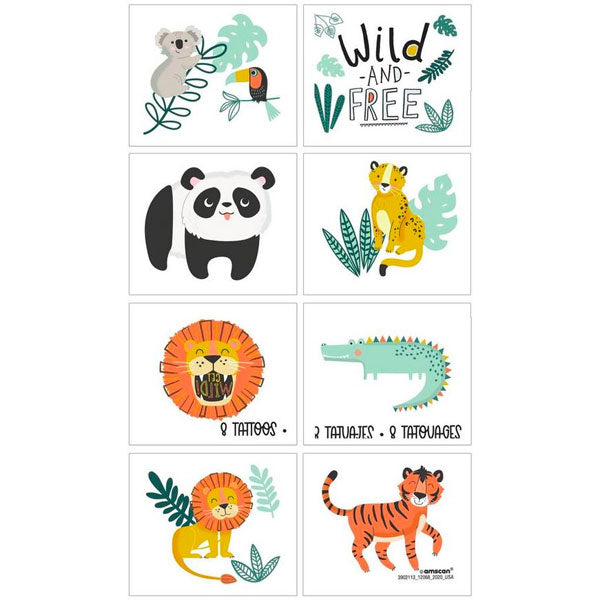 Jungle Animals Get Wild Tattoos