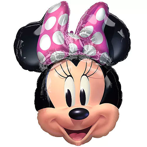 Minnie Mouse Head Super Shape Foil Balloon