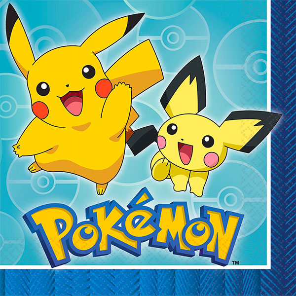 Pokemon Lunch Napkins