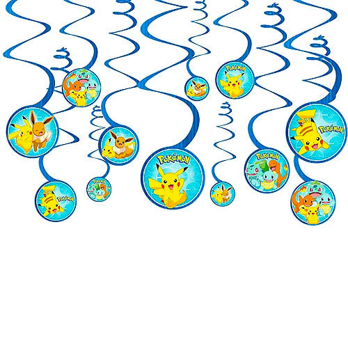 Pokemon Swirl Decorations