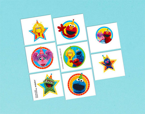 Sesame Street Tattoos
