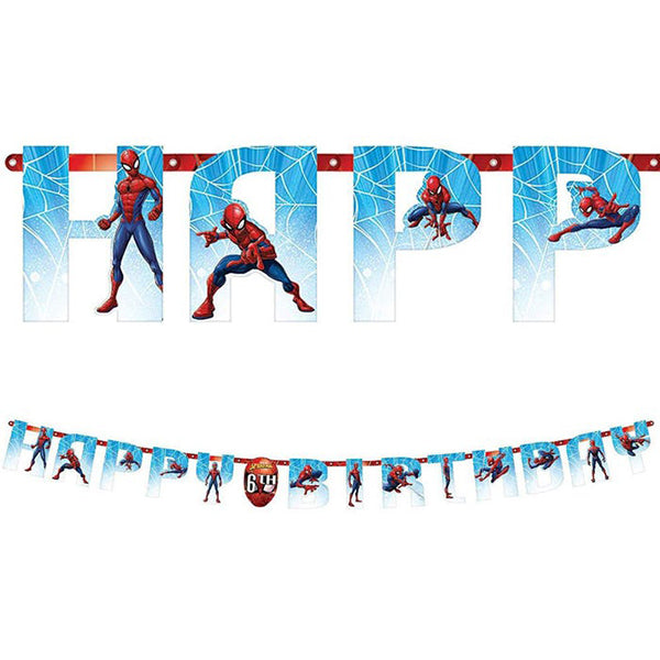 Spider-Man Birthday Banner Kit