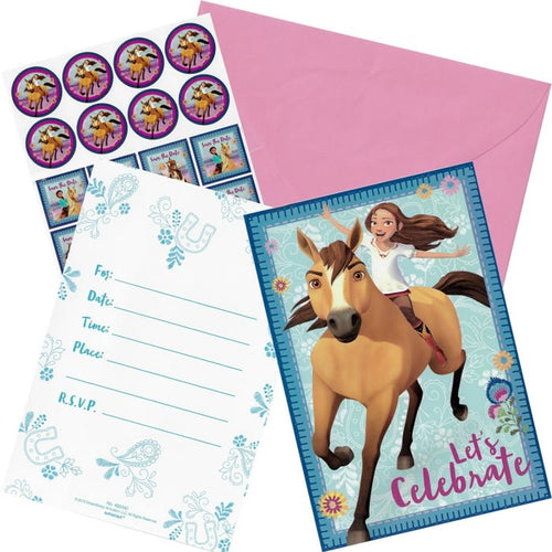 Spirit Riding Free Invites