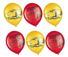 Load image into Gallery viewer, Cars Latex Balloons
