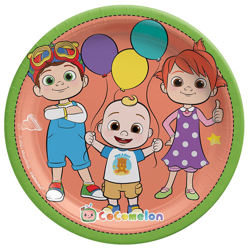 CoComelon Beverage Plates
