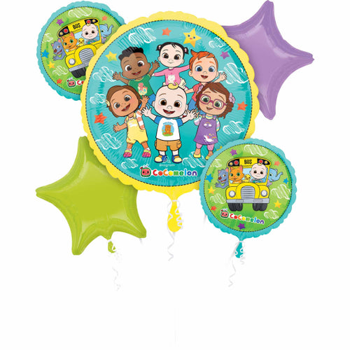 Cocomelon Foil Balloon Bouquet