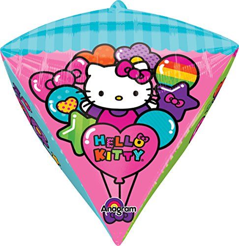Hello-kitty-diamond-shape-foil-balloon
