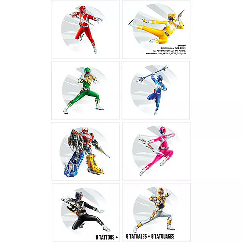 Power Rangers classic Tattoos
