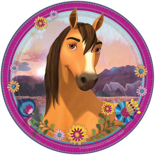 Spirit Riding Free Dinner Plates Pack Of 8