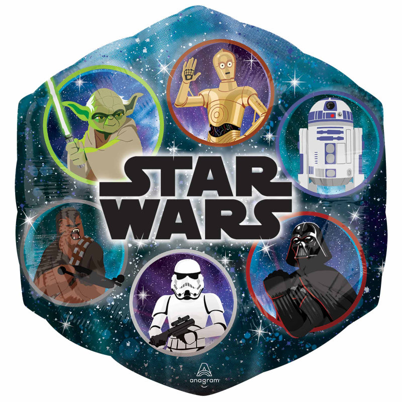 Star wars Galaxy Super Shape Foil Balloon