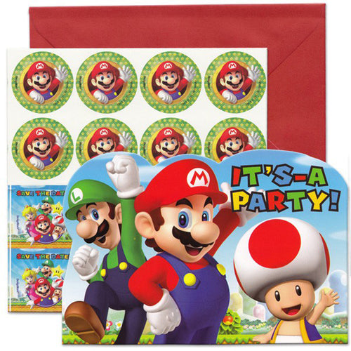 Super-Mario-Invites